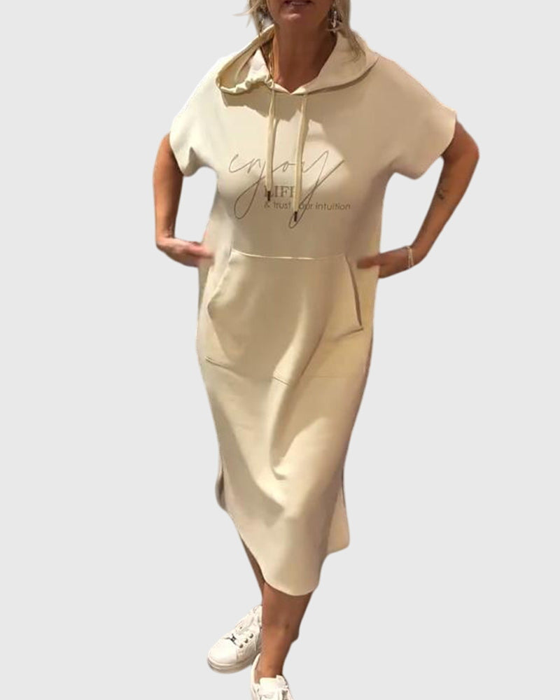 Evelyn | Casual Hoodie Dress