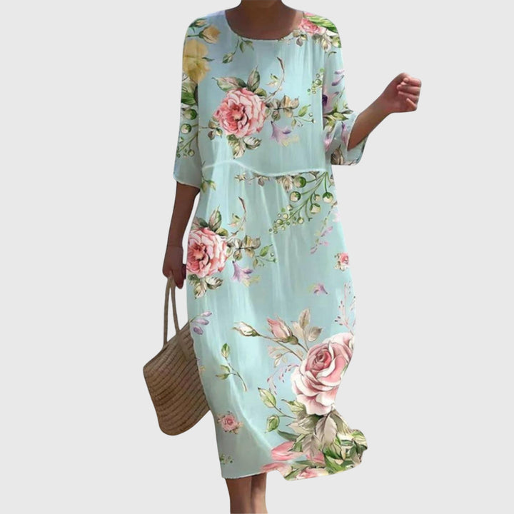 Evelyn | Stylish Floral Maxi Dress
