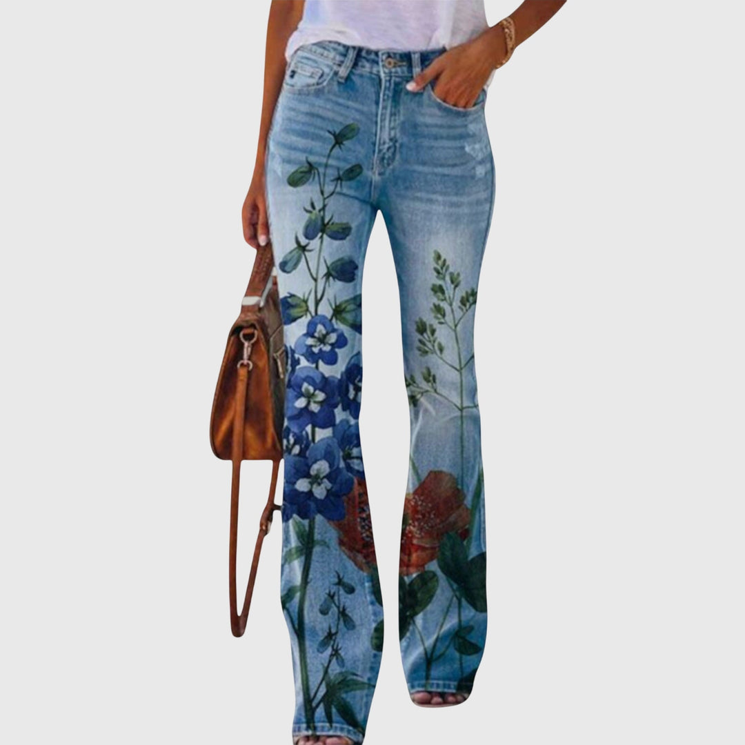Evelyn | Floral Print Pants