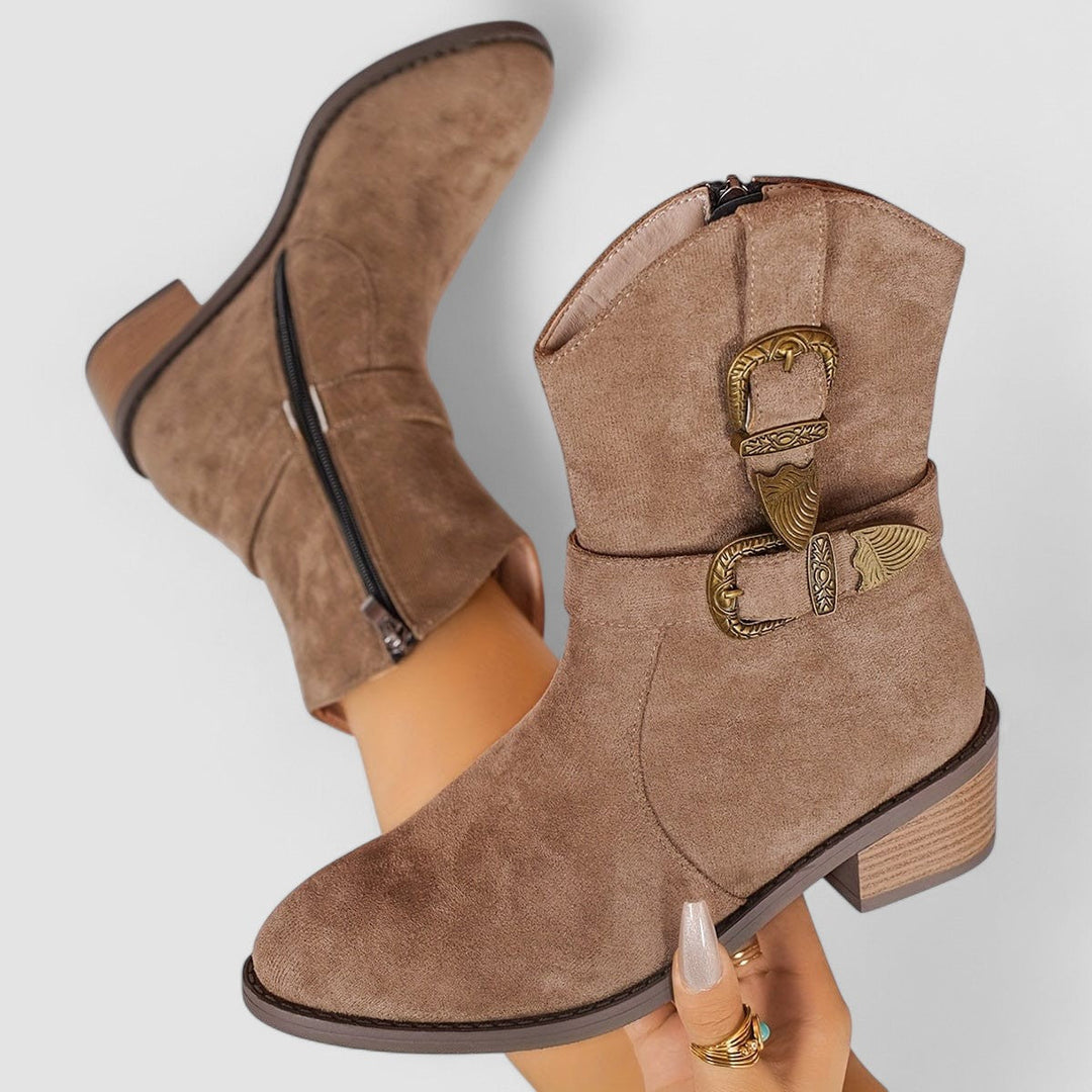 Evelyn - Orthopedic Western Boots