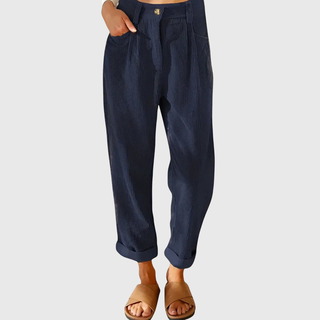 Evelyn | Modern Cord Pants