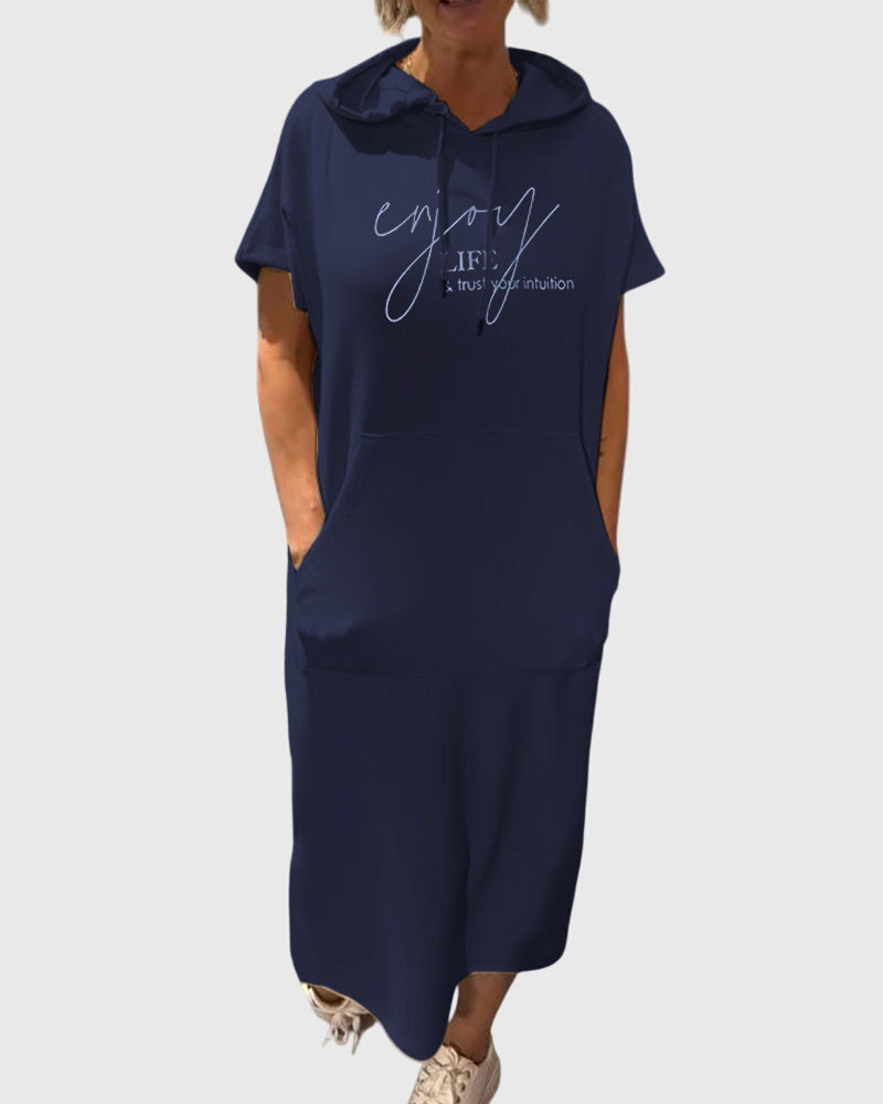 Evelyn | Casual Hoodie Dress