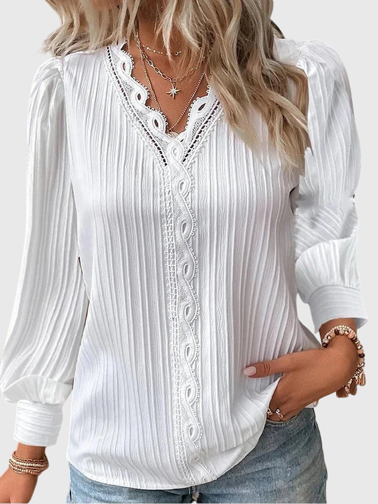 Evelyn | Elegant Pullover Blouse