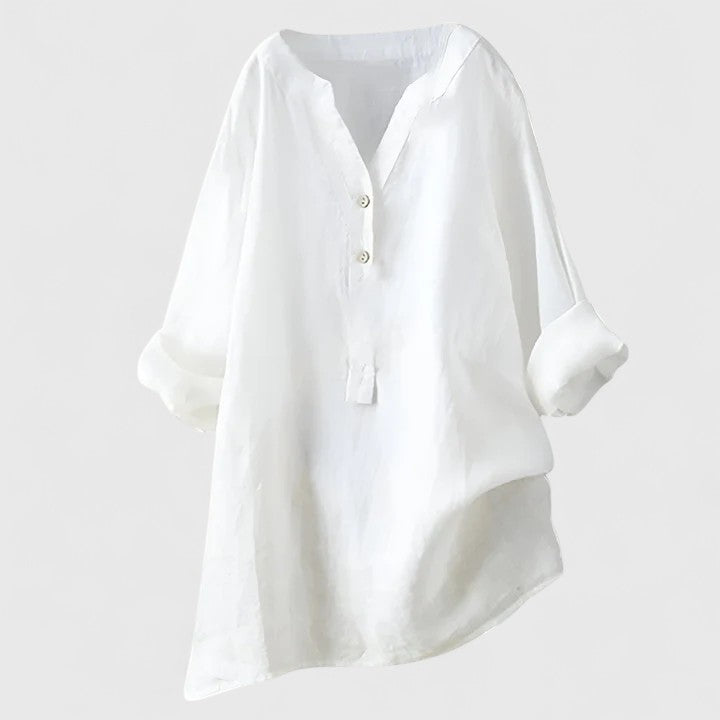 Evelyn | Elegant Button-Front Shirt