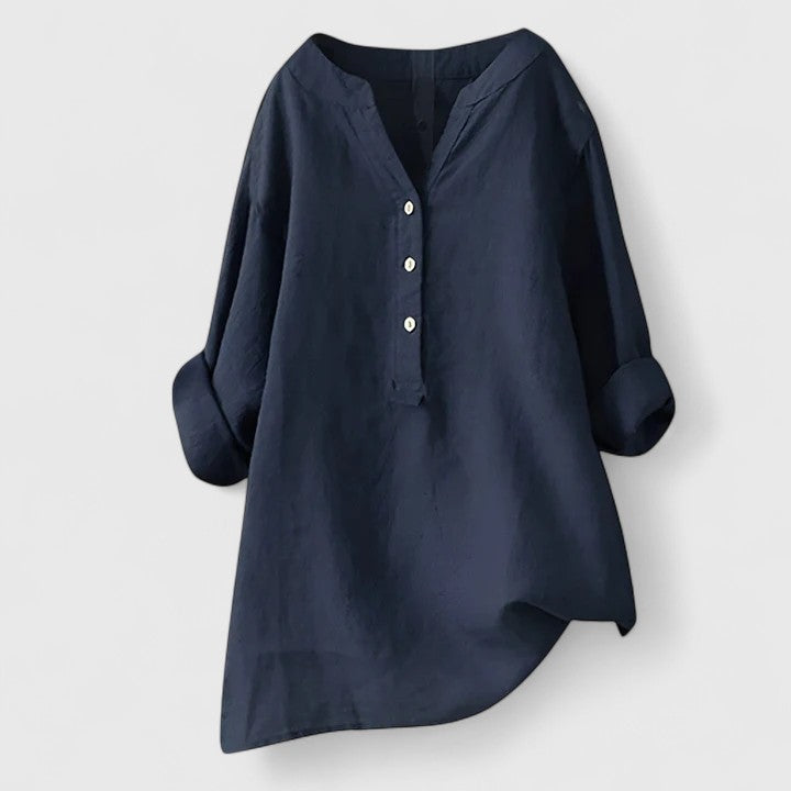 Evelyn | Elegant Button-Front Shirt
