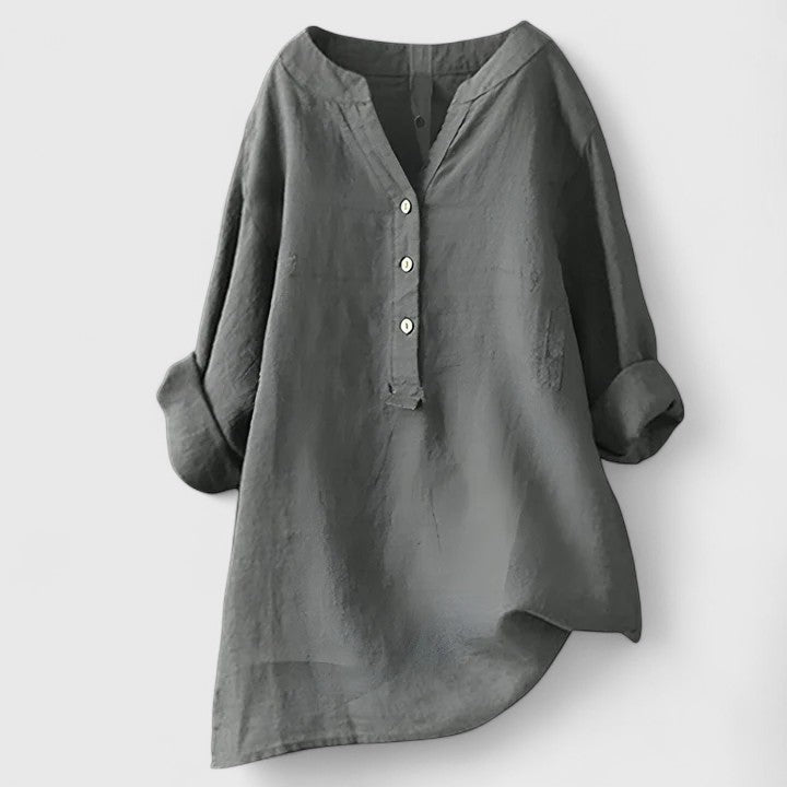 Evelyn | Elegant Button-Front Shirt