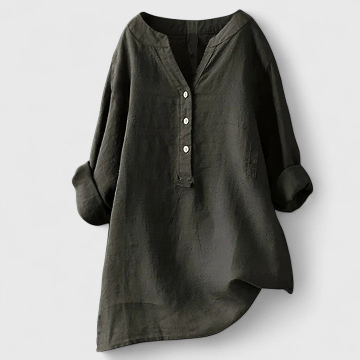 Evelyn | Elegant Button-Front Shirt