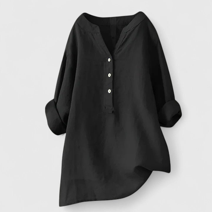 Evelyn | Elegant Button-Front Shirt