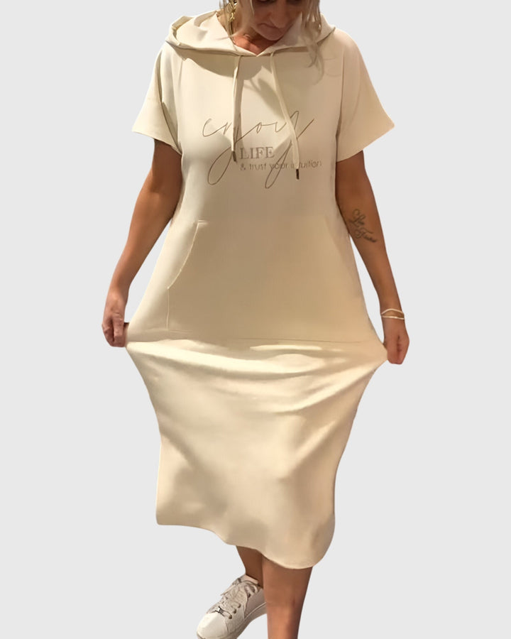 Evelyn | Casual Hoodie Dress