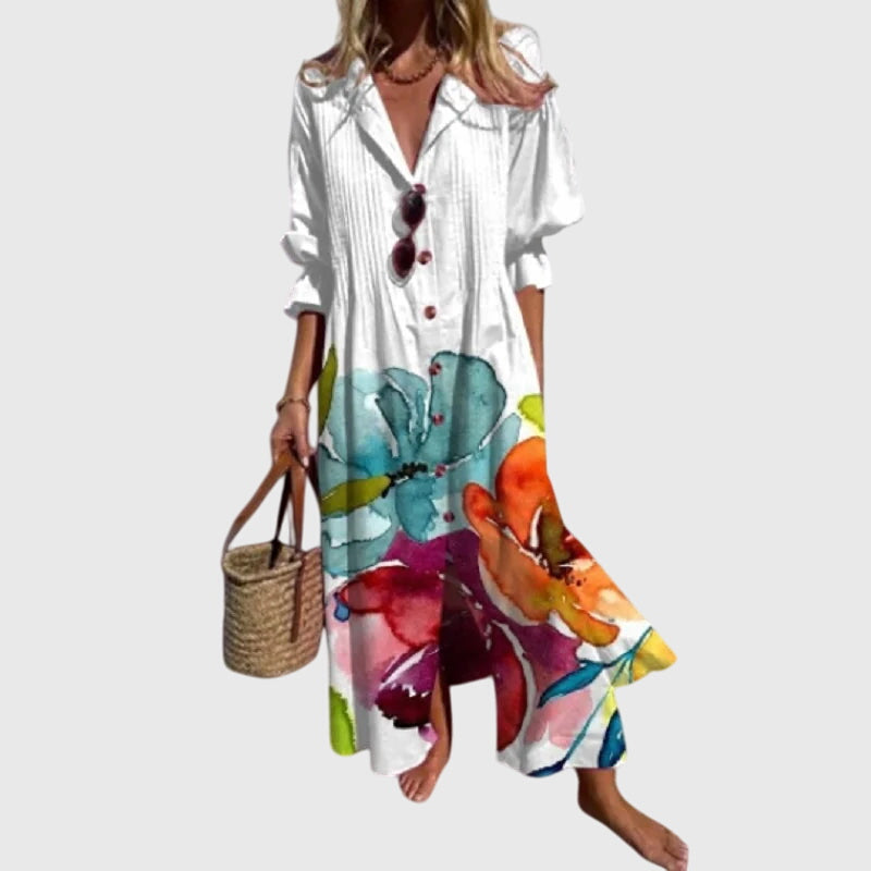 Evelyn | Elegant Bohemian Dress