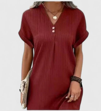 Evelyn | Draped Dress