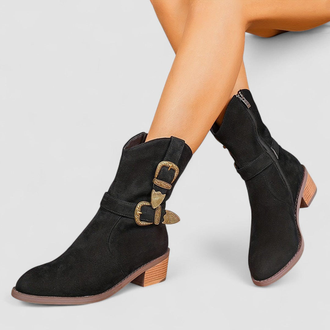 Evelyn - Orthopedic Western Boots