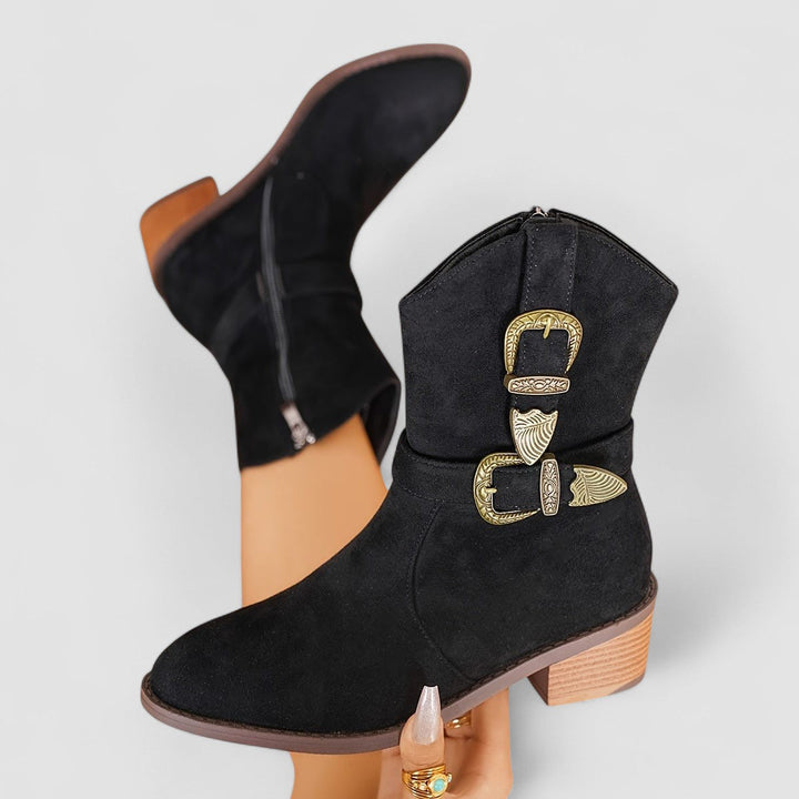 Evelyn - Orthopedic Western Boots