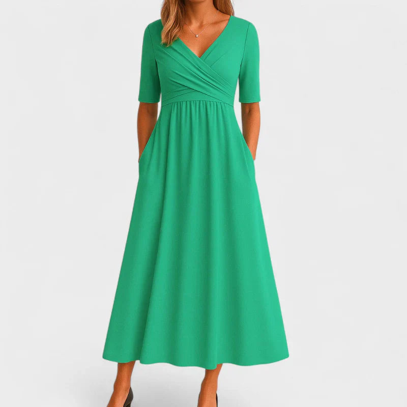 Evelyn | Elegant Midi Dress