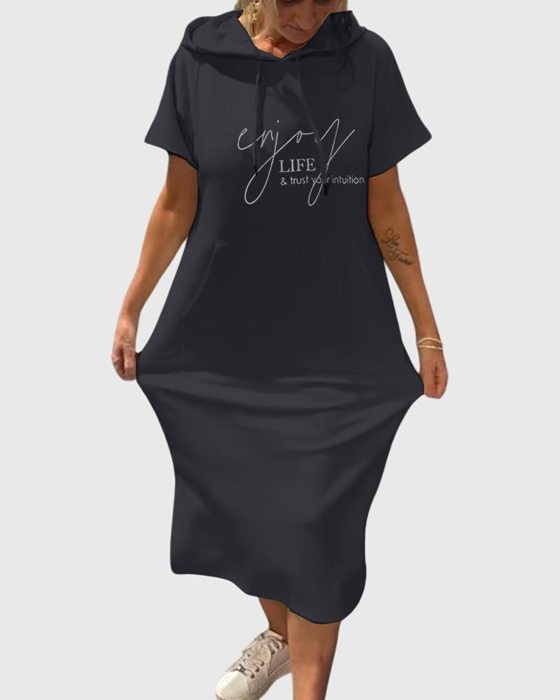 Evelyn | Casual Hoodie Dress