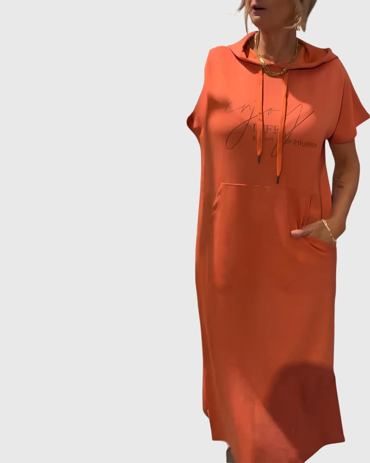 Evelyn | Casual Hoodie Dress