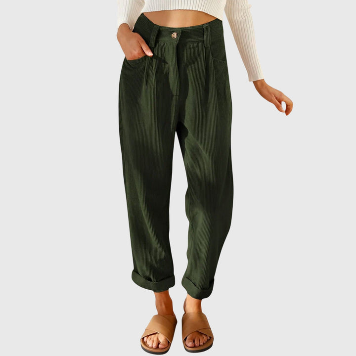 Evelyn | Modern Cord Pants