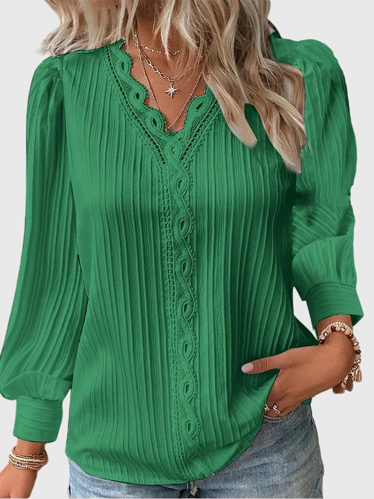 Evelyn | Elegant Pullover Blouse