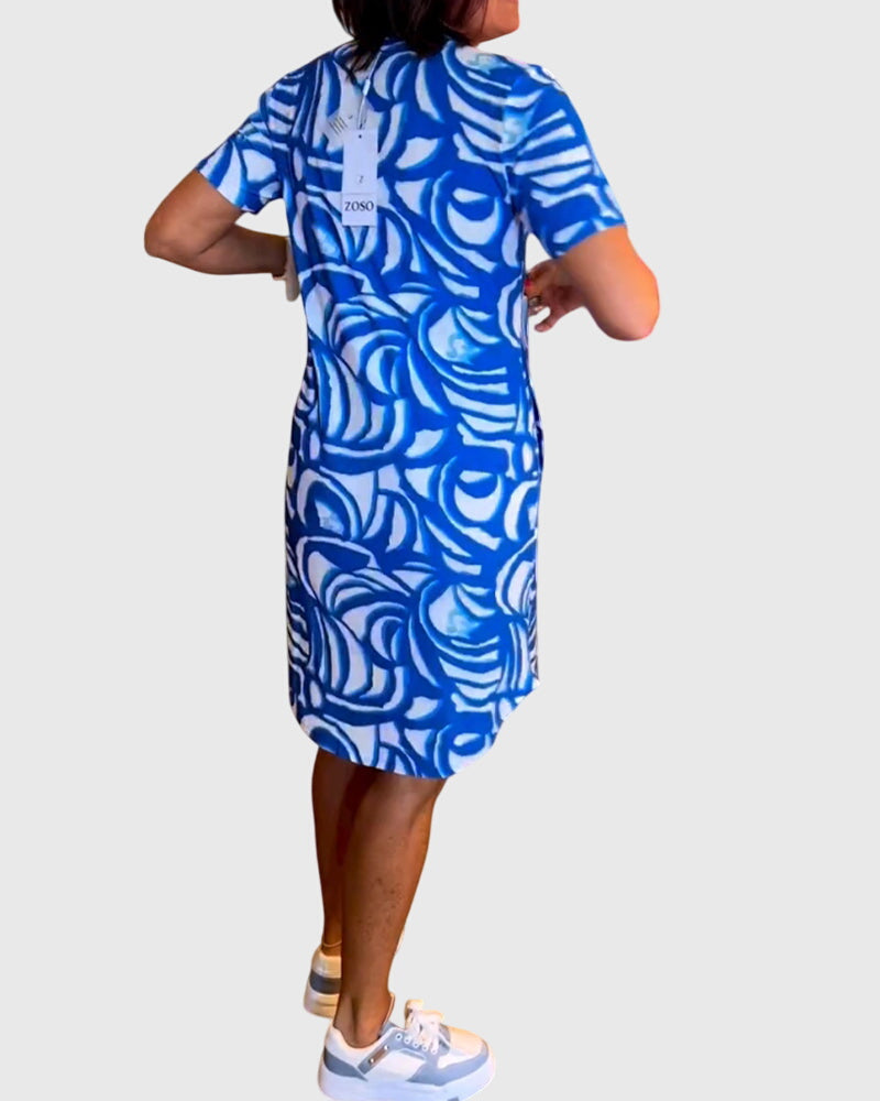 Evelyn | Flattering Avenue Walk Dress