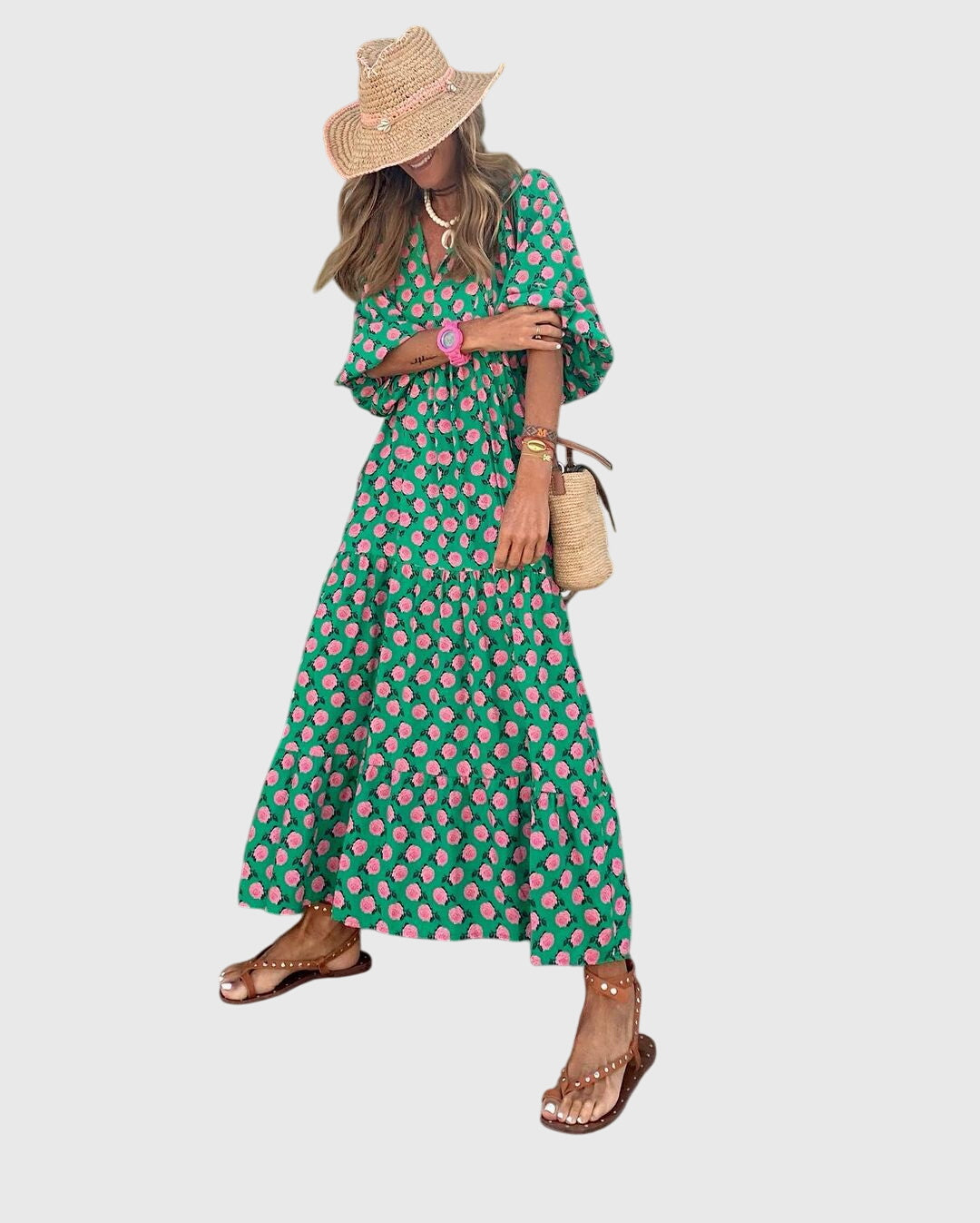 Evelyn | Boho Maxi Dress