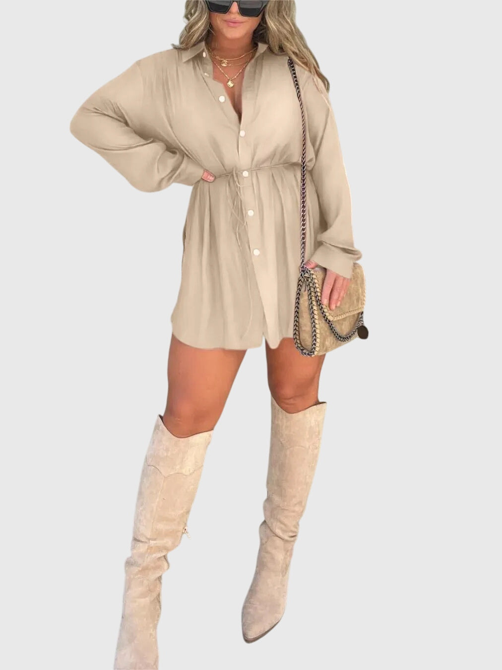 Evelyn | Elegant Romper Dress