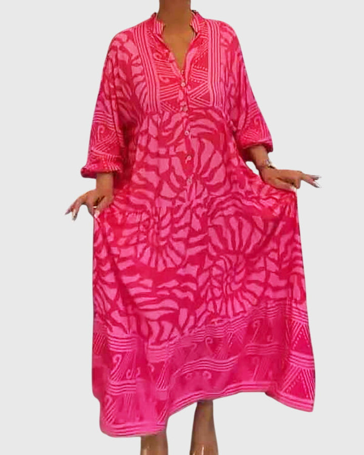 Evelyn | Maxi Dress With Elegant Print