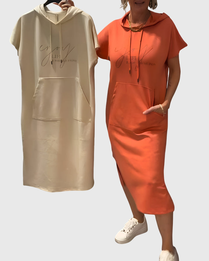 Evelyn | Casual Hoodie Dress
