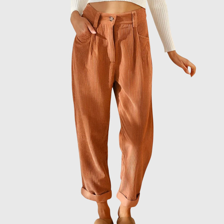 Evelyn | Modern Cord Pants