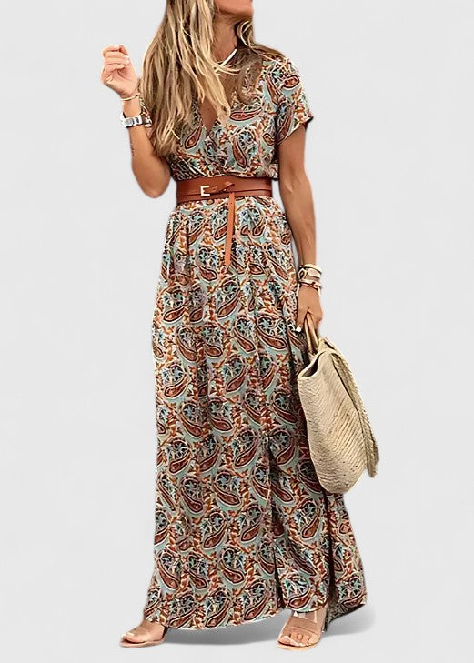 Evelyn | Stylish Boho Maxi Dress