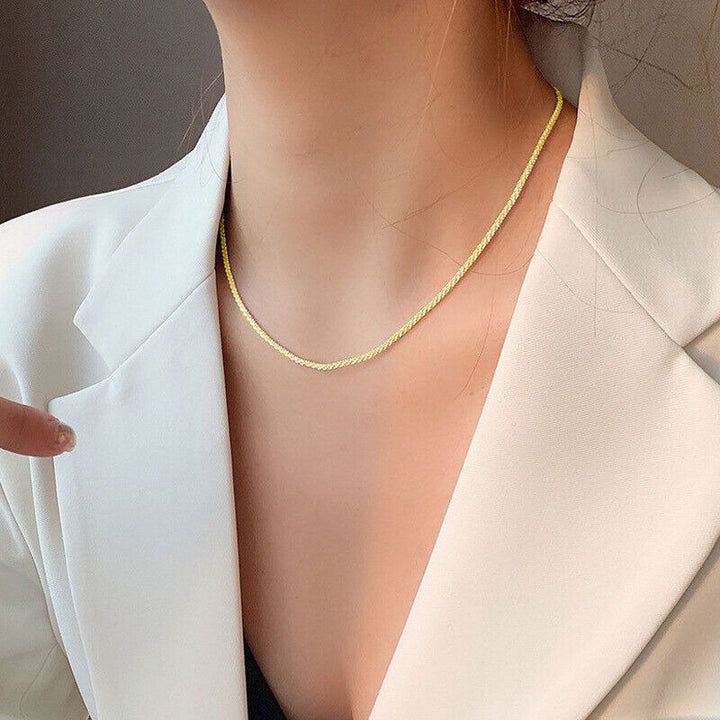 Evelyn | Beach Necklace 18K Gold