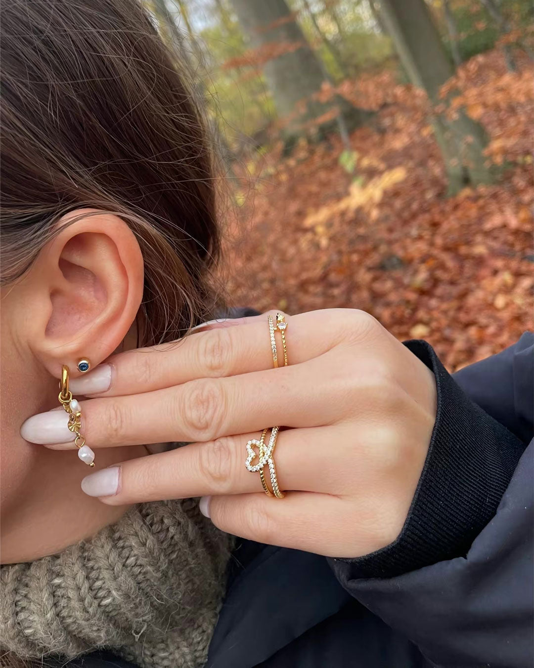 Evelyn | Sunburst Earrings 18K Gold