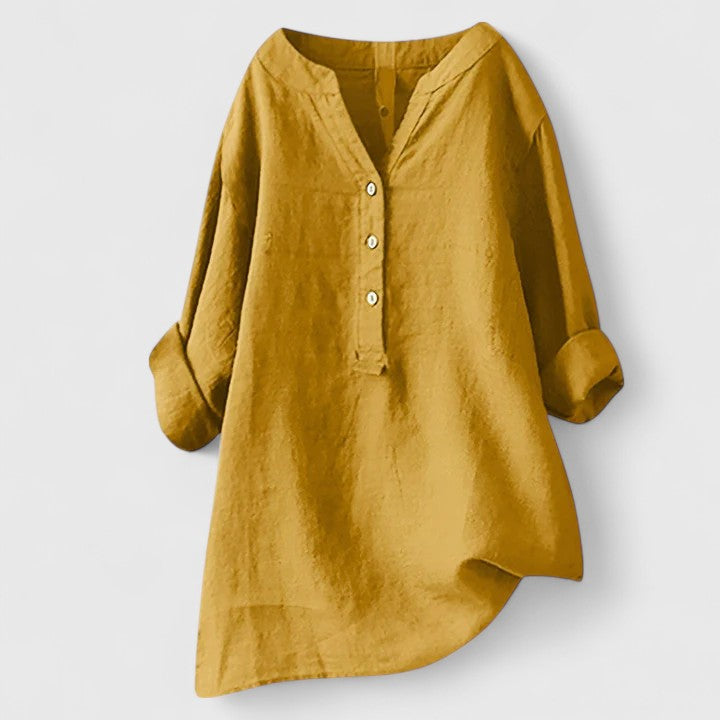 Evelyn | Elegant Button-Front Shirt